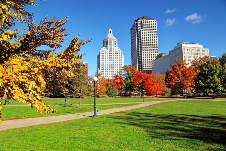 Autumn in Hartford Connecticut